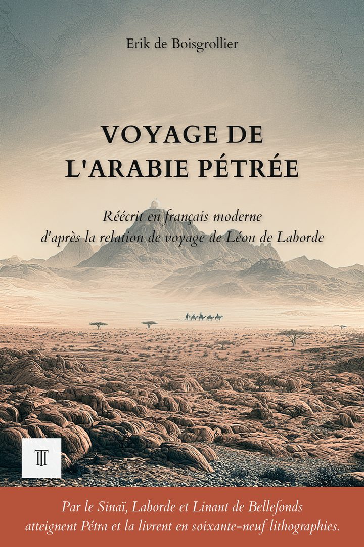 Couverture de Voyage de l'Arabie Pétrée de Léon de Laborde
