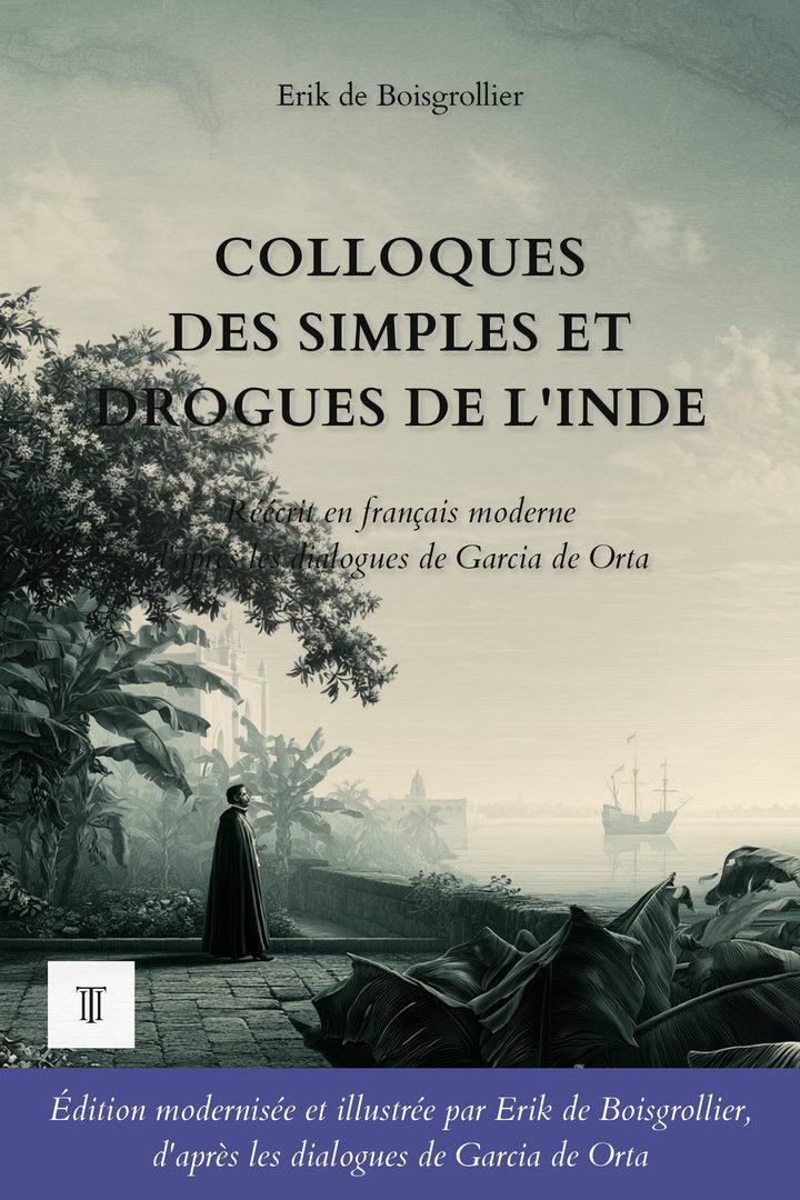 Couverture de Colloques des simples et drogues de l'Inde de Garcia de Orta